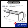 SearchFindOrder Design black-L Adjustable Holders Metal Racks For Kitchen Cabinet Organizer