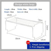 SearchFindOrder Design white-L Adjustable Holders Metal Racks For Kitchen Cabinet Organizer
