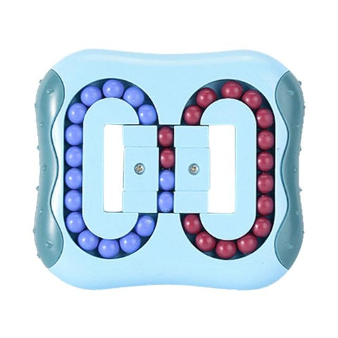 SearchFindOrder Double Sided Blue Spinning Center IQ Rotating Puzzle Games