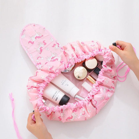 SearchFindOrder Drawstring Cosmetic Travel Storage Makeup Bag