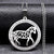 SearchFindOrder E 50CM O SR Unisex Stainless Steel Horse Head Pendant Necklace Ring and Key Chain