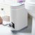SearchFindOrder Electronic Sensor Trash Can with Toilet Brush