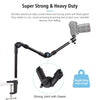 SearchFindOrder Flexible and Foldable Desk Mount Stand with Metal Bracket