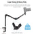 SearchFindOrder Flexible and Foldable Desk Mount Stand with Metal Bracket