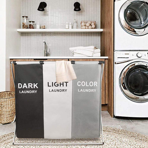 SearchFindOrder Foldable Laundry Basket Sorter