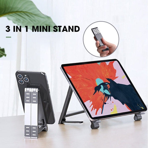 SearchFindOrder Foldable & Portable Mini Phone and Laptop Adjustable Stand