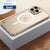 SearchFindOrder For iPhone 13Pro Max / Rose Gold Metal Bumper Aluminum Magnetic Phone Case