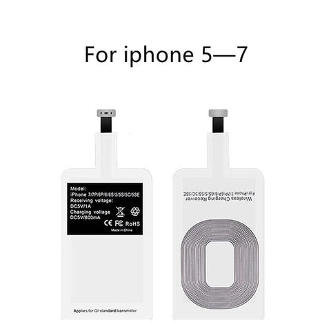 SearchFindOrder For iphone 5 to 7 Universal Wireless Charging Receiver