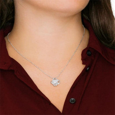 SearchFindOrder Four-leaf Clover Pendant Eternal Heart Necklace for Mother