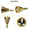 SearchFindOrder Gold hexagon type2 Stainless Steel Deburring External Chamfer Tool