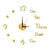 SearchFindOrder Gold / Large 37 Inch Modern Wall Clock DIY Timepiece