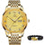 SearchFindOrder Gold Men Mechanical Luxury Automatic Stainless Steel Waterproof Watch
