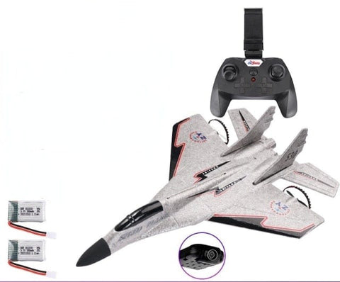 SearchFindOrder Gray 2 Battery and 720P Camera MiG 530 Remote Controlled Foam Plane with 720P Camera