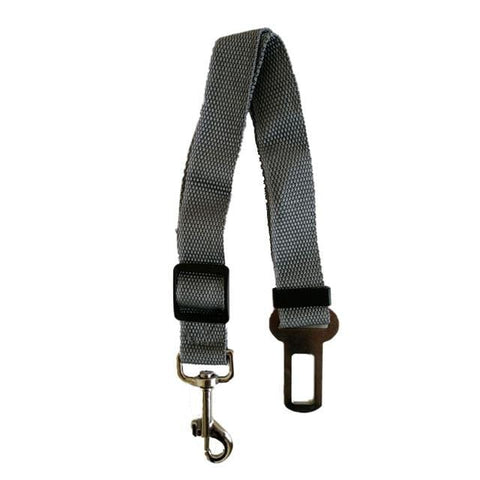 SearchFindOrder Gray Pet Seat Belt Adjustable Leash