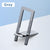 SearchFindOrder Gray Ultra Slim Portable Light Weight Aluminum Foldable Mobile Phone Stand