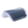SearchFindOrder Gray / United States Cat Brush Corner Massage Self Groomer Comb