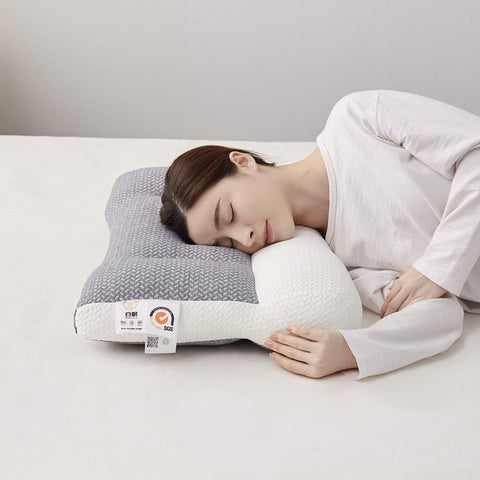 SearchFindOrder Gray with White / 48X74CM The Ultimate Cervical Pillow for Unparalleled Comfort and Support