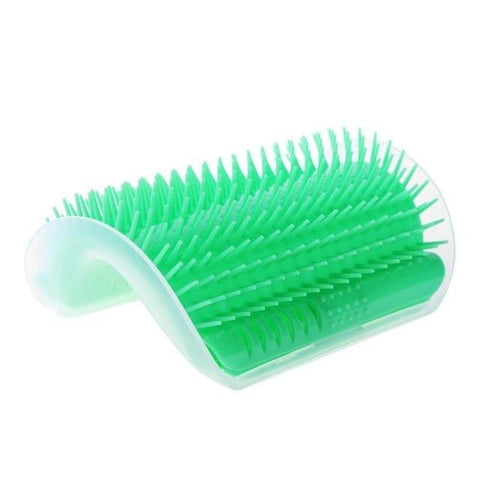 SearchFindOrder Green 1 / United States Cat Brush Corner Massage Self Groomer Comb