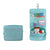 SearchFindOrder Green dot / China Waterproof Travel Cosmetic Toiletries Bag with Hook