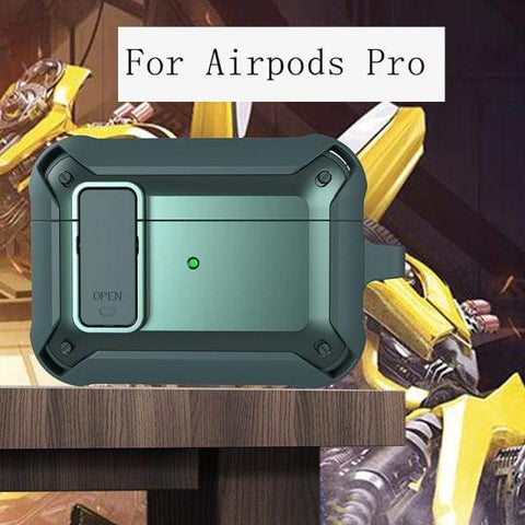 SearchFindOrder Green For Pro Version Shockproof Protective Cover For Apple AirPods 1/2 and Pro