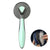 SearchFindOrder Green Self-Cleaning Pet Hair Brush