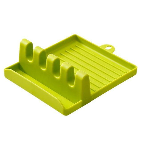 SearchFindOrder green Utensil and Pot Cover Holder