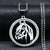 SearchFindOrder H 60cm BOX SR Unisex Stainless Steel Horse Head Pendant Necklace Ring and Key Chain