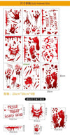 SearchFindOrder halloween Horror Halloween Decoration Double Sided Removable Wall and Window Decals
