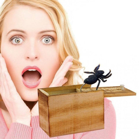 SearchFindOrder halloween Scary Toy Box Spider Prank