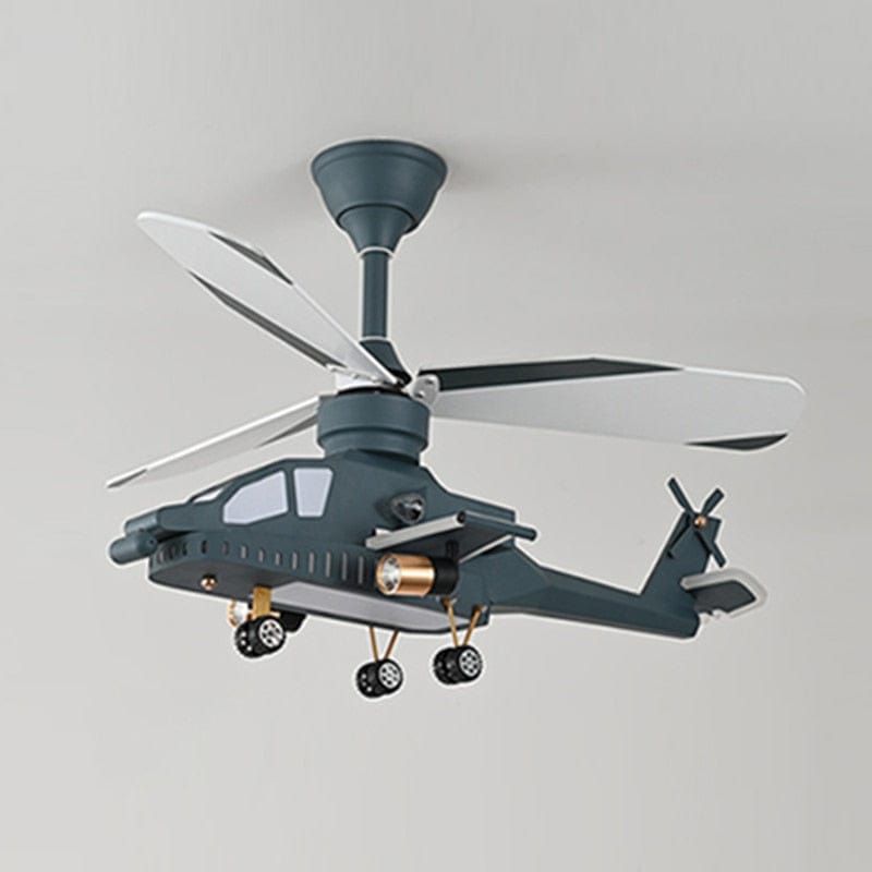 Helicopter Ceiling Fan With Led Lights