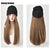 SearchFindOrder honey brown Knitted Long Hair Wig Beanie