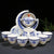 SearchFindOrder Ivory Unique Ancient Chinese Porcelain Teapot Set (Eight Piece Set)