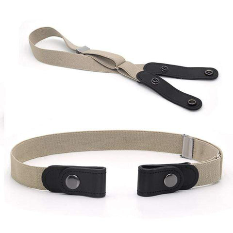 SearchFindOrder Khaki / 100cm Comfortable Invisible Waist Belt