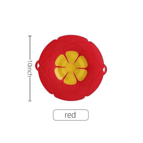 SearchFindOrder kitchenware RED Anti-Flow Spill Stopper Cover