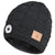 SearchFindOrder Knitted Black LED Wireless Headphone Music Winter Hat