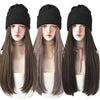 SearchFindOrder Knitted Long Hair Wig Beanie