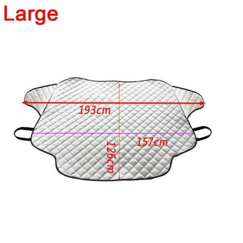 SearchFindOrder Large (193 x 126cm) Windshield Snow and Sun Shade Cover