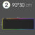 SearchFindOrder LED 90 x 30 cm LED Light Mousepad RGB Keyboard Cover Deskmat