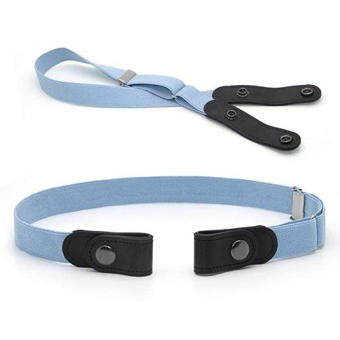 SearchFindOrder Light Blue / 100cm Comfortable Invisible Waist Belt