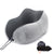 SearchFindOrder Light Gray Set U-Shape Neck Soft Memory Foam Travel Pillow