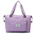 SearchFindOrder Light purple Large Capacity Lightweight Waterproof Folding Travel Bag
