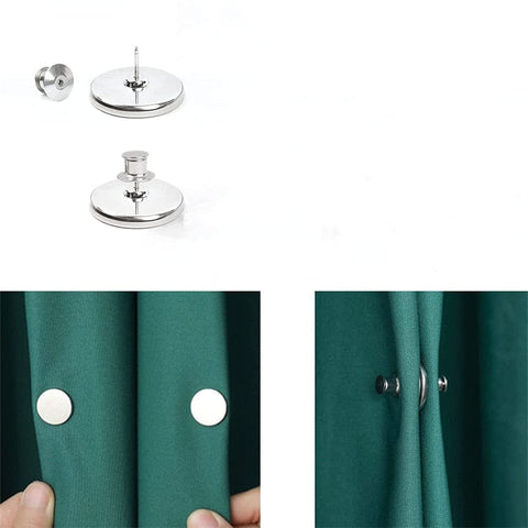SearchFindOrder Magnetic Curtain Holder Clip Set
