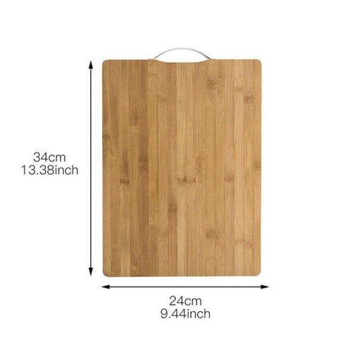 SearchFindOrder Medium Bamboo Chopping Board Hangable Non-slip