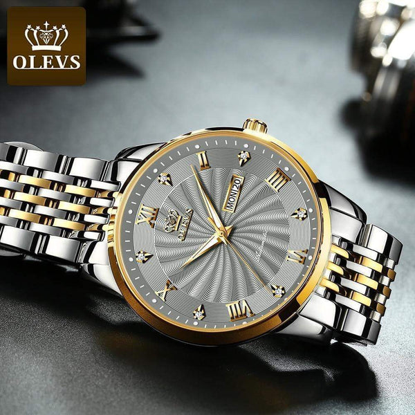 SearchFindOrder Men Mechanical Luxury Automatic Stainless Steel Waterproof Watch