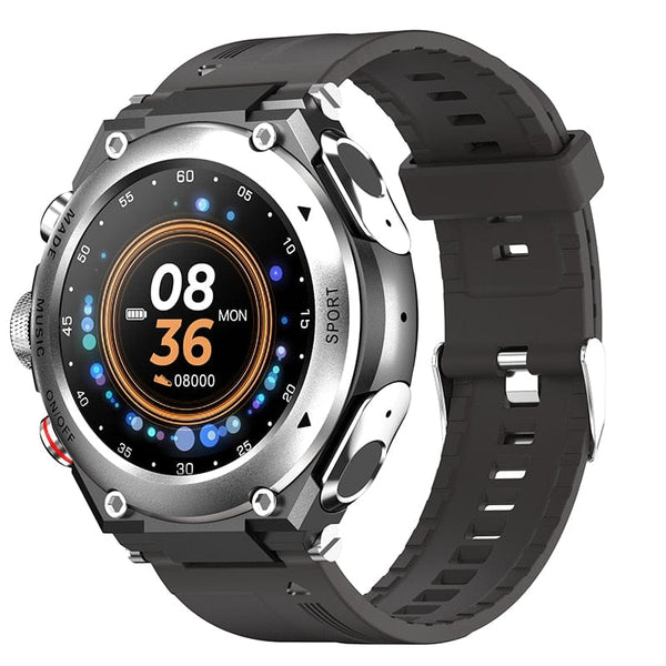 SearchFindOrder Mesh belt color / China Elegant Bluetooth Touch Screen Earphones Sport Smartwatch