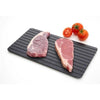 SearchFindOrder Microwave Accessories Without Corners / 230x165x2mm Fast Defrosting Tray