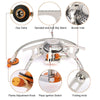 SearchFindOrder Mini Foldable Outdoor Camping Gas Stove