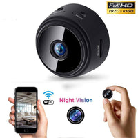 SearchFindOrder Mini Magnetic Surveillance 1080p HD Wi-Fi IP Camera with Night Vision
