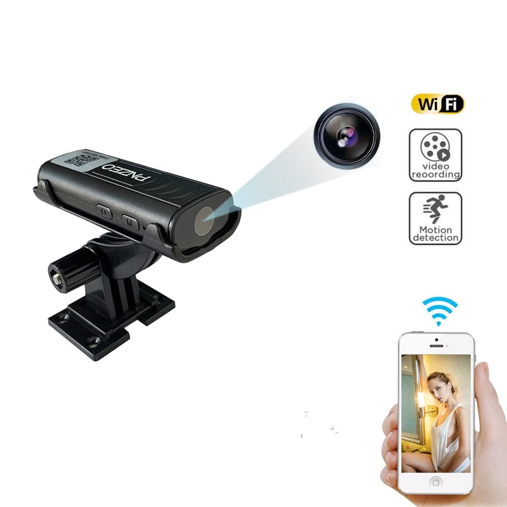 Sound Remote Camera Mini Remote 1080p HD Wireless Security Camera (with 32GB of Memory ...
