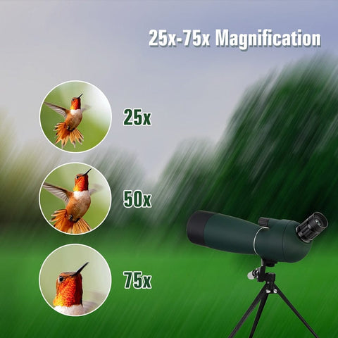 SearchFindOrder Monocular Spotting Scope With Tripod and Cell Phone Attachment